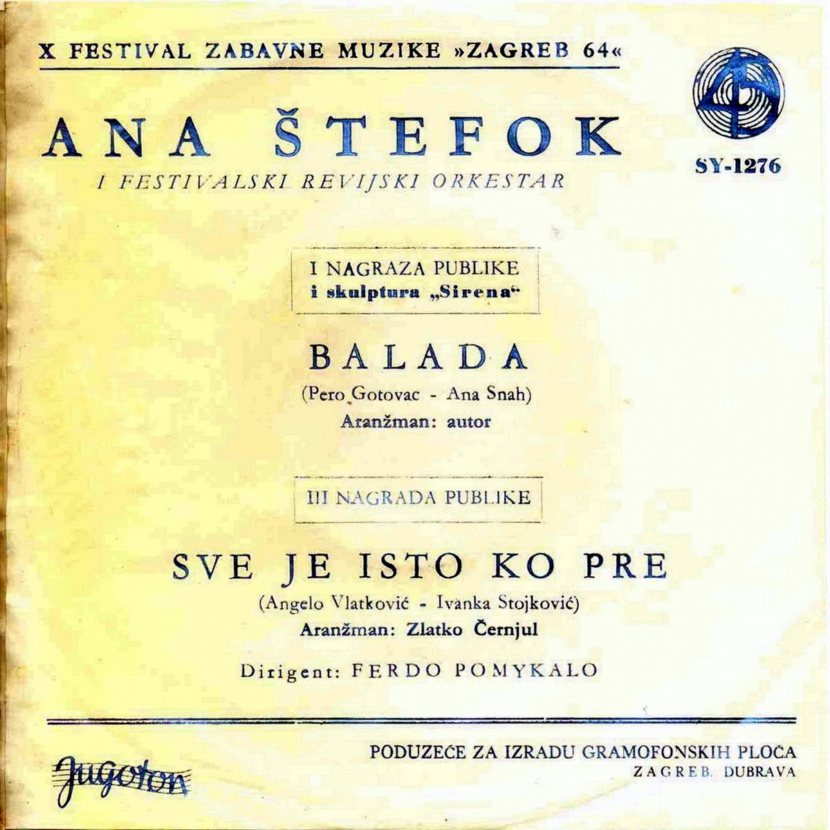 x Ana Stefok 1964 Balada b