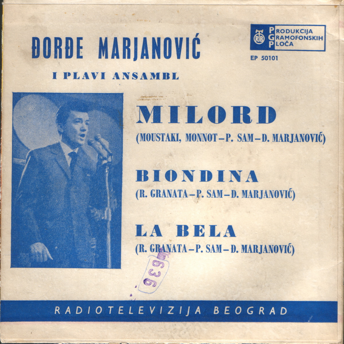 Djordje Marjanovic 1962 Milord b
