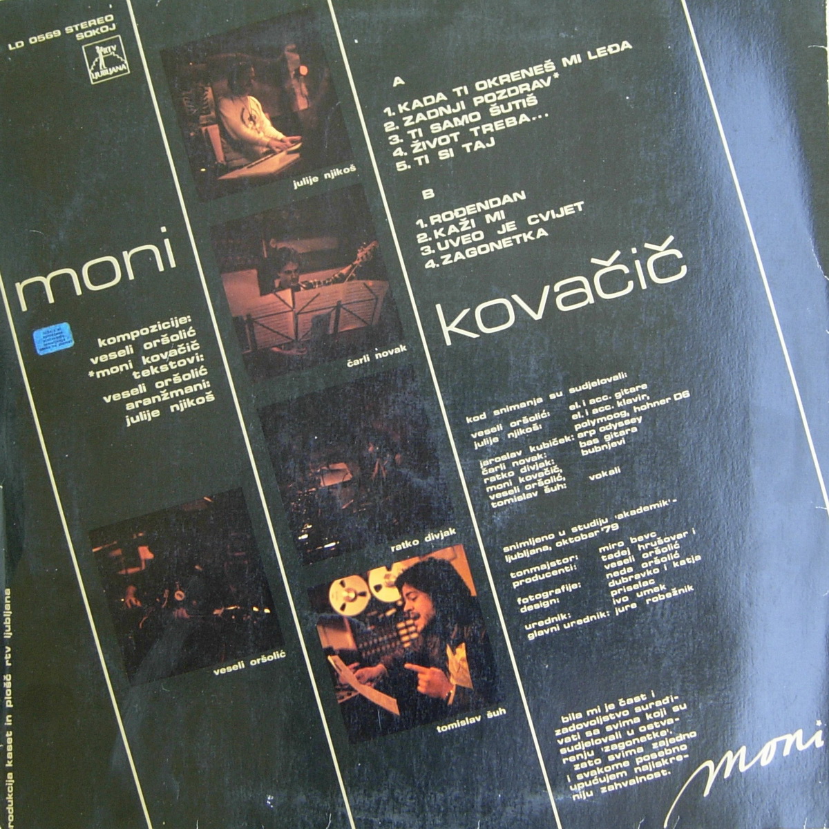 Moni Kovacic 1980 Zagonetka b