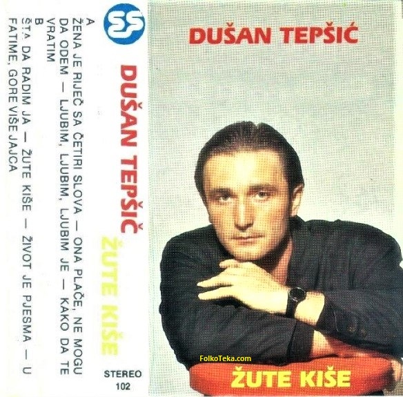 Dusan Tepsic 1988 Zute kise